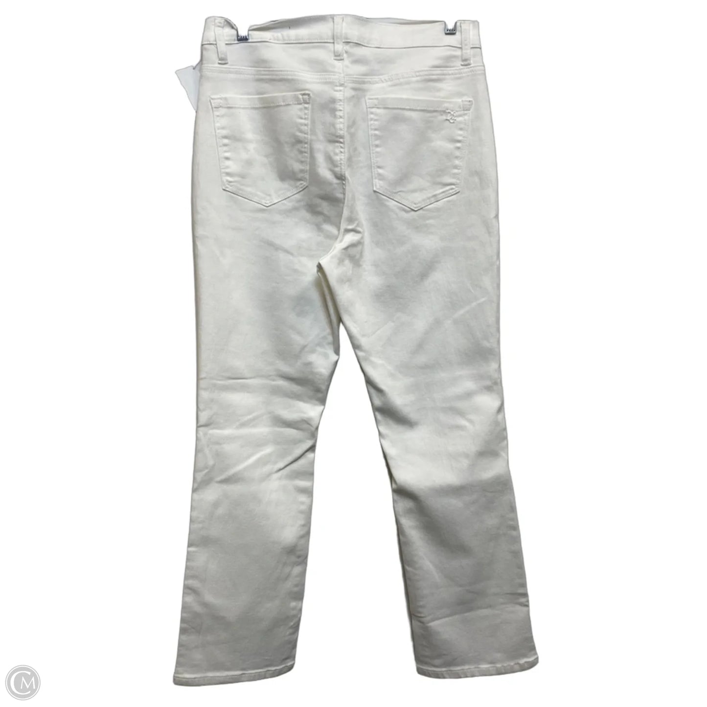 Jeans Boot Cut By Dg2 In White Denim, Size: 8