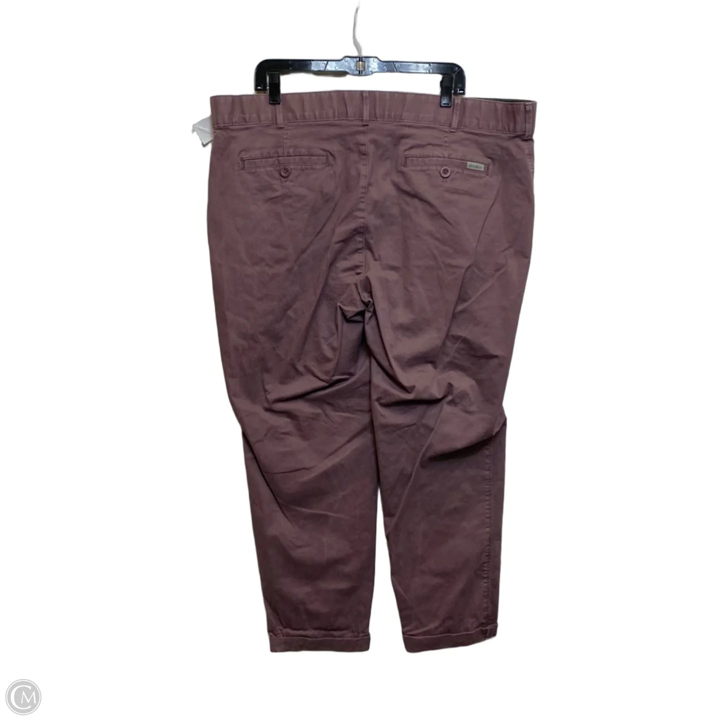 Pants Chinos & Khakis By Eddie Bauer In Purple, Size: 20