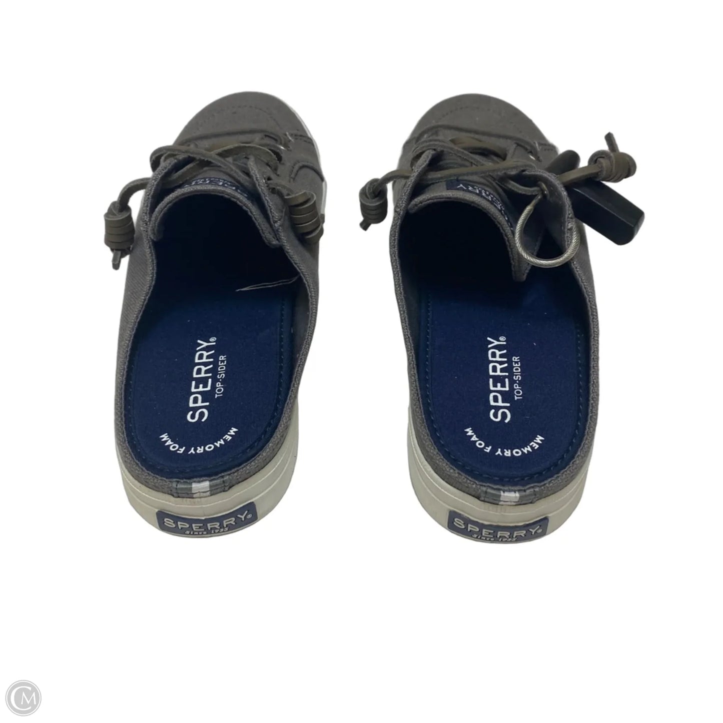 Shoes Sneakers By Sperry In Grey, Size: 7