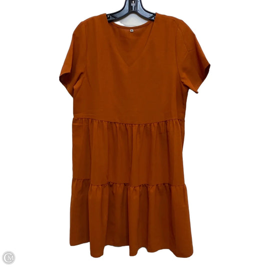 Dress Casual Short By Cmf In Brown, Size: M