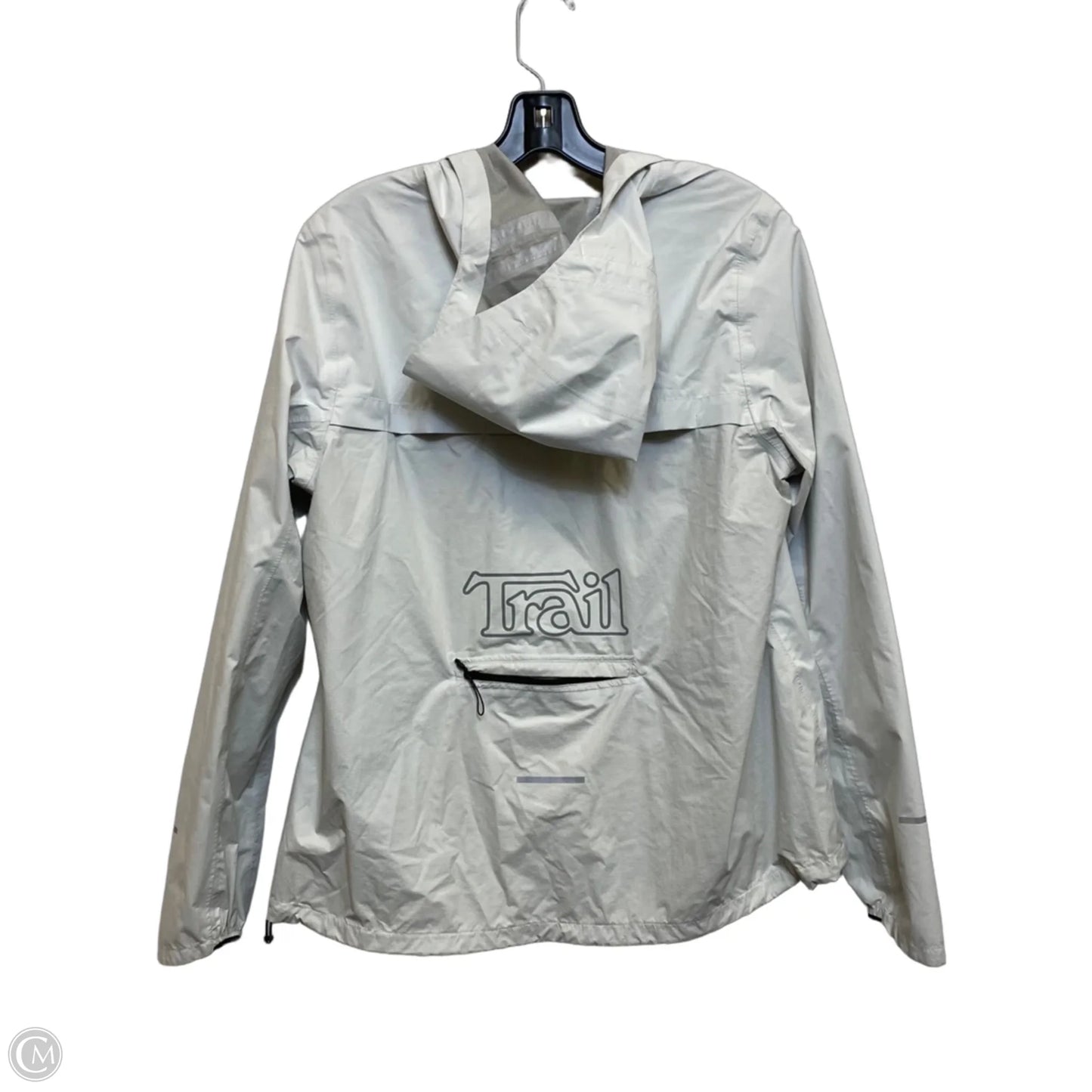 Jacket Windbreaker By The North Face In Grey, Size: M