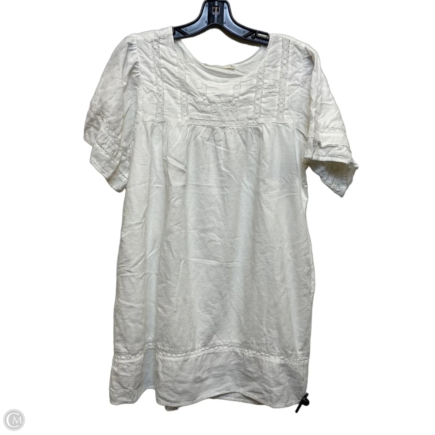Dress Casual Short By Ellison In White, Size: L