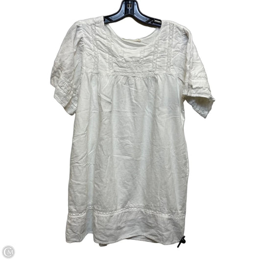 Dress Casual Short By Ellison In White, Size: L