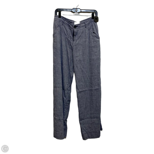 Pants Linen By Anthropologie In Blue, Size: 8