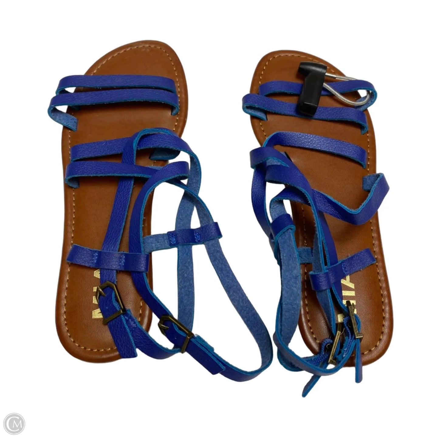 Sandals Flats By Mia In Blue, Size: 7.5