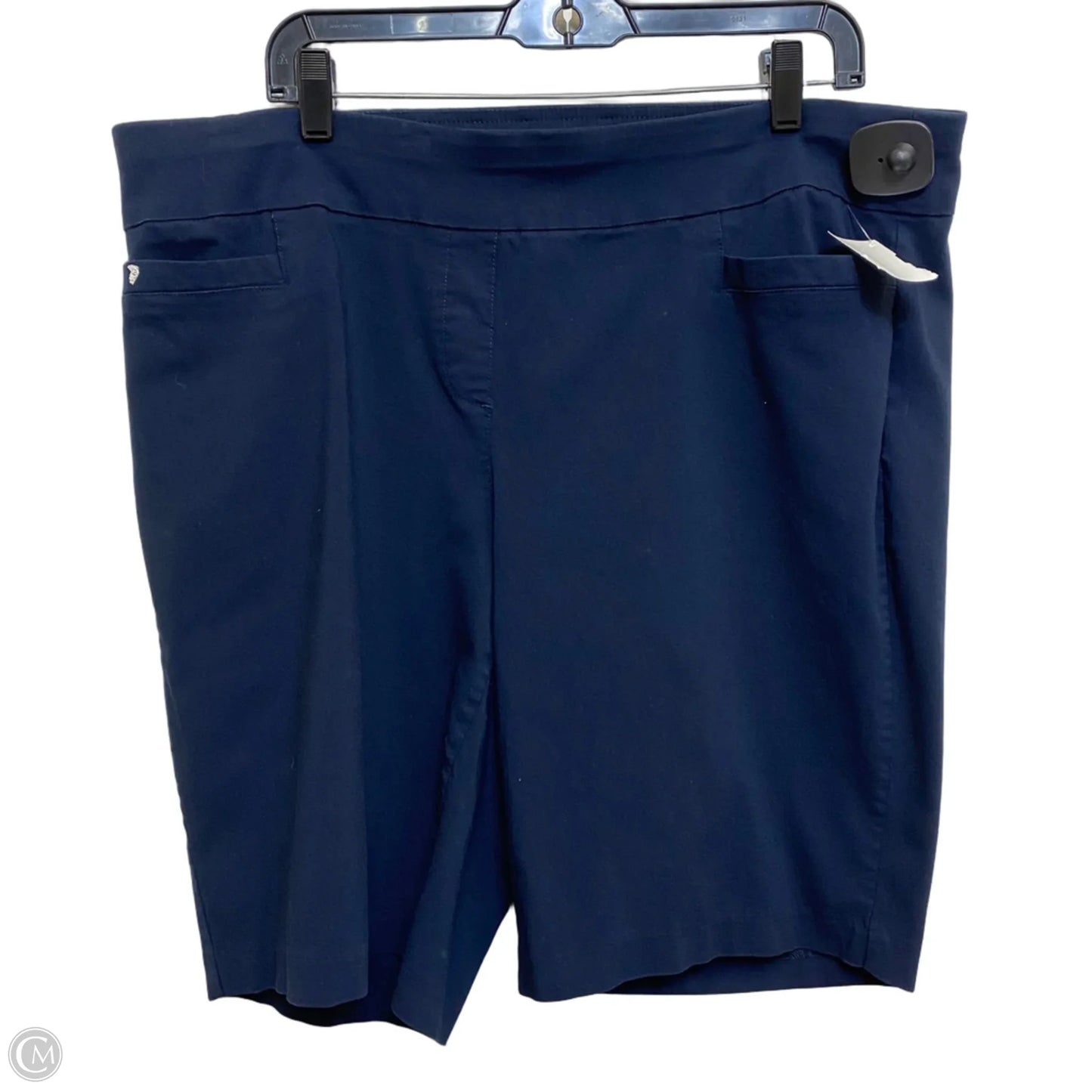 Skort By Dana Buchman In Blue, Size: 2x