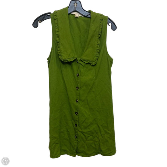 Dress Casual Short By Monteau In Green, Size: M