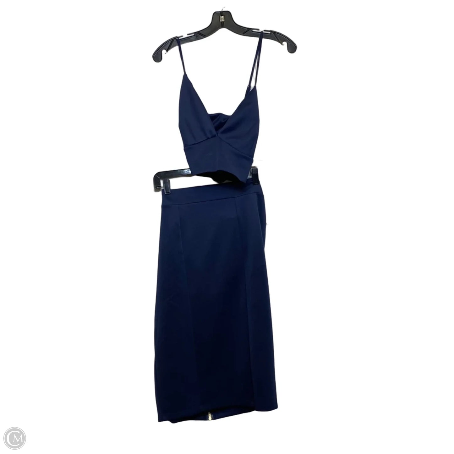 Skirt Set 2pc By Venus In Blue, Size: L