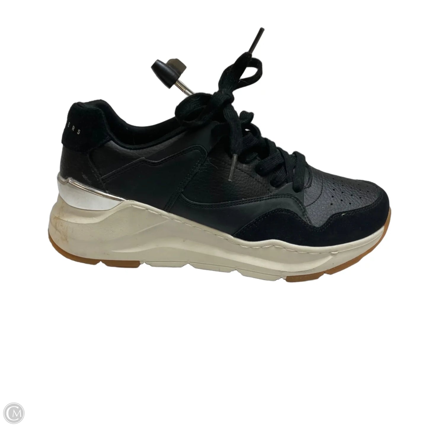 Shoes Athletic By Skechers In Black, Size: 8.5