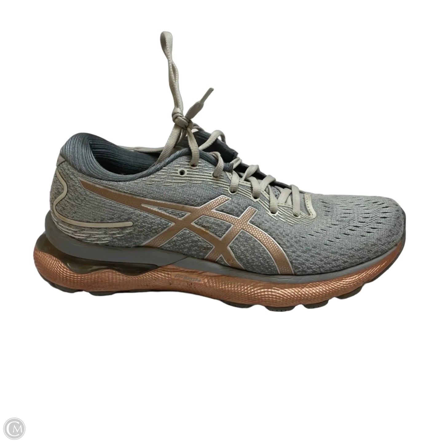 Shoes Athletic By Asics In Grey, Size: 8.5