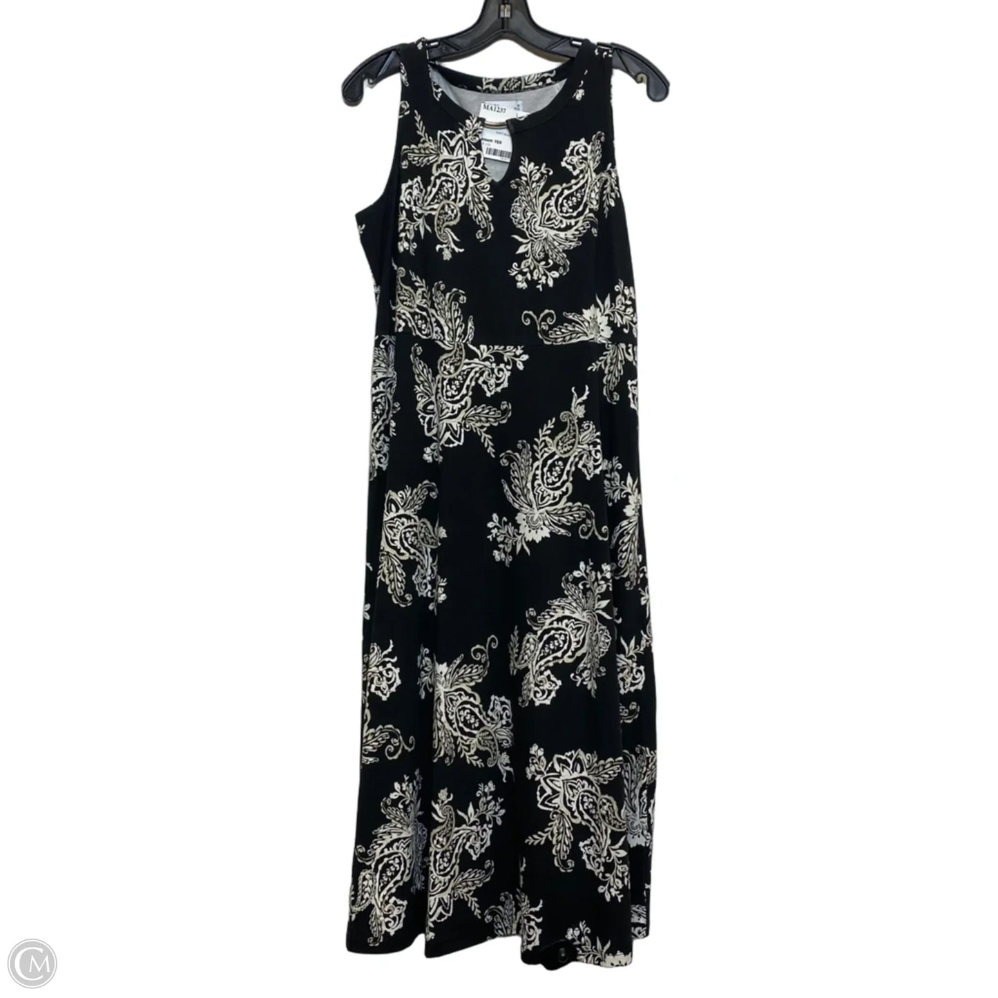 Dress Casual Short By Croft And Barrow In Black & White, Size: M