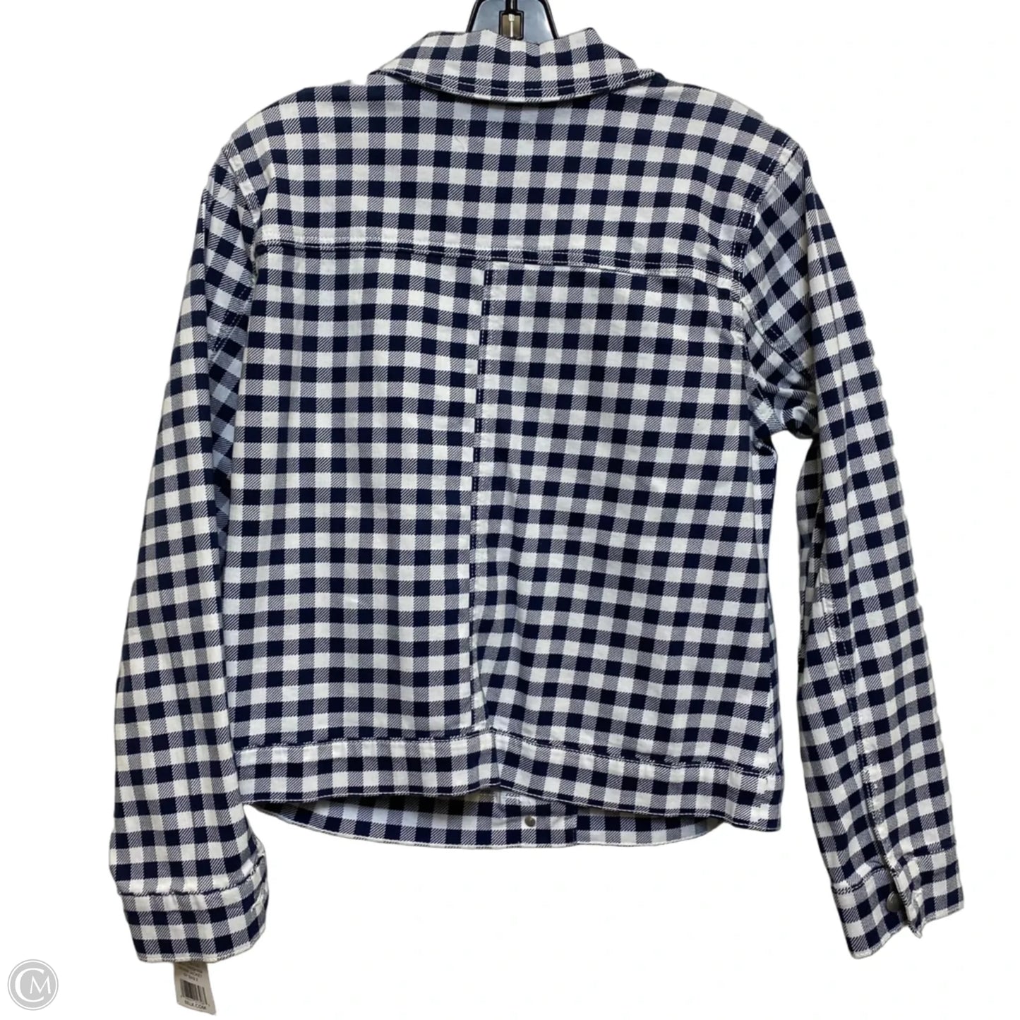 Jacket Other By Kim Rogers In Blue & White, Size: M
