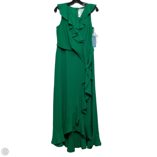 Dress Casual Maxi By London Times In Green, Size: M