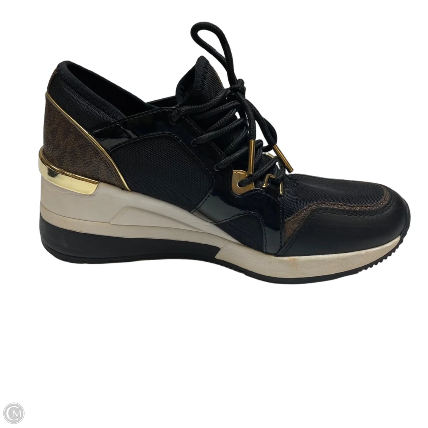 Shoes Sneakers By Michael By Michael Kors In Black & Brown, Size: 6