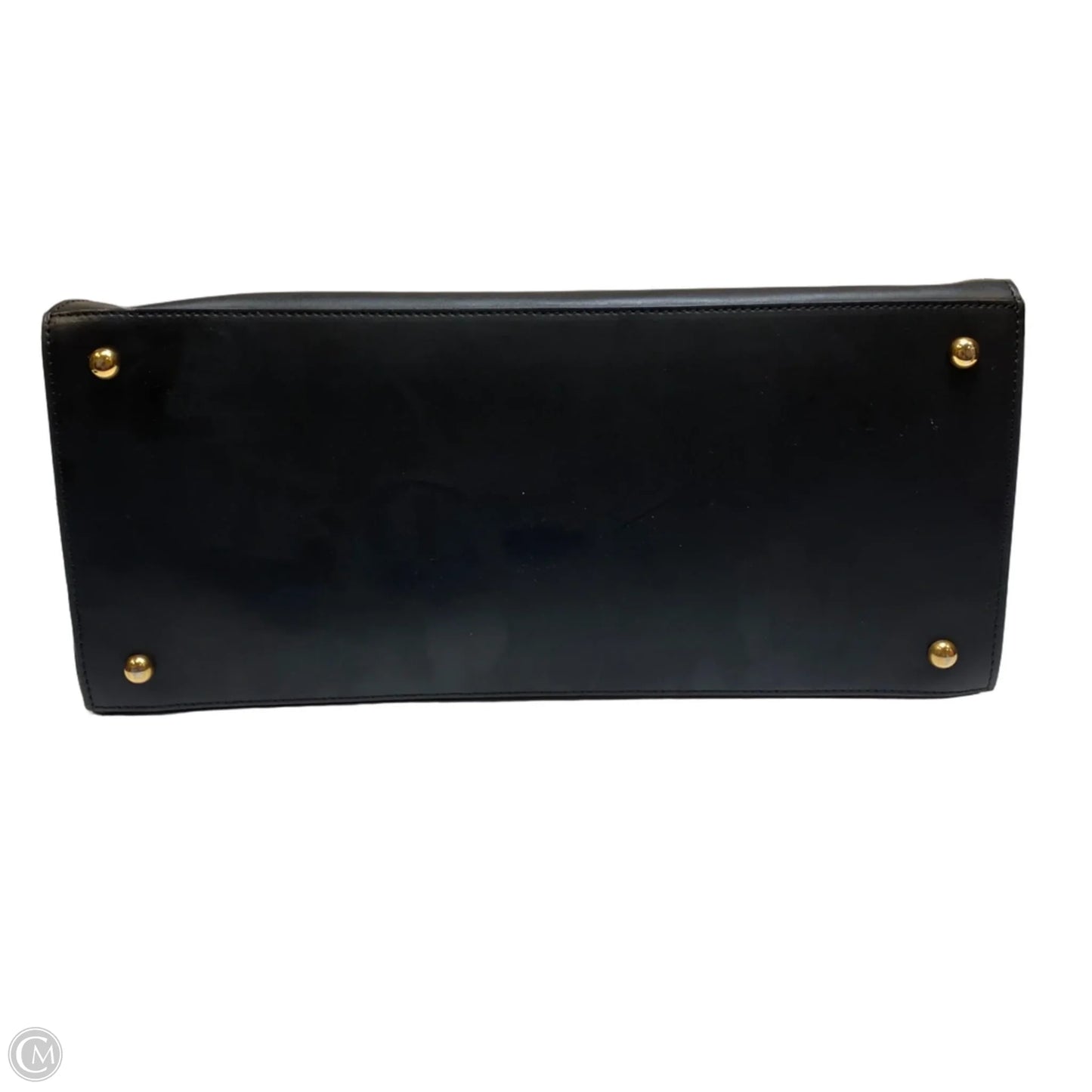 Handbag Leather By Vittoria Napoli, Size: Large