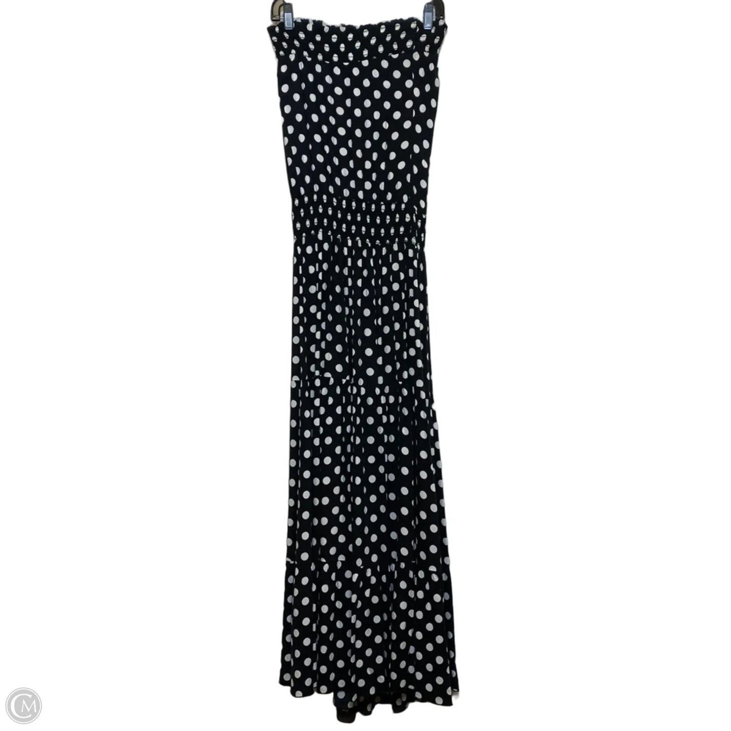Dress Casual Maxi By Clothes Mentor In Polkadot Pattern, Size: M