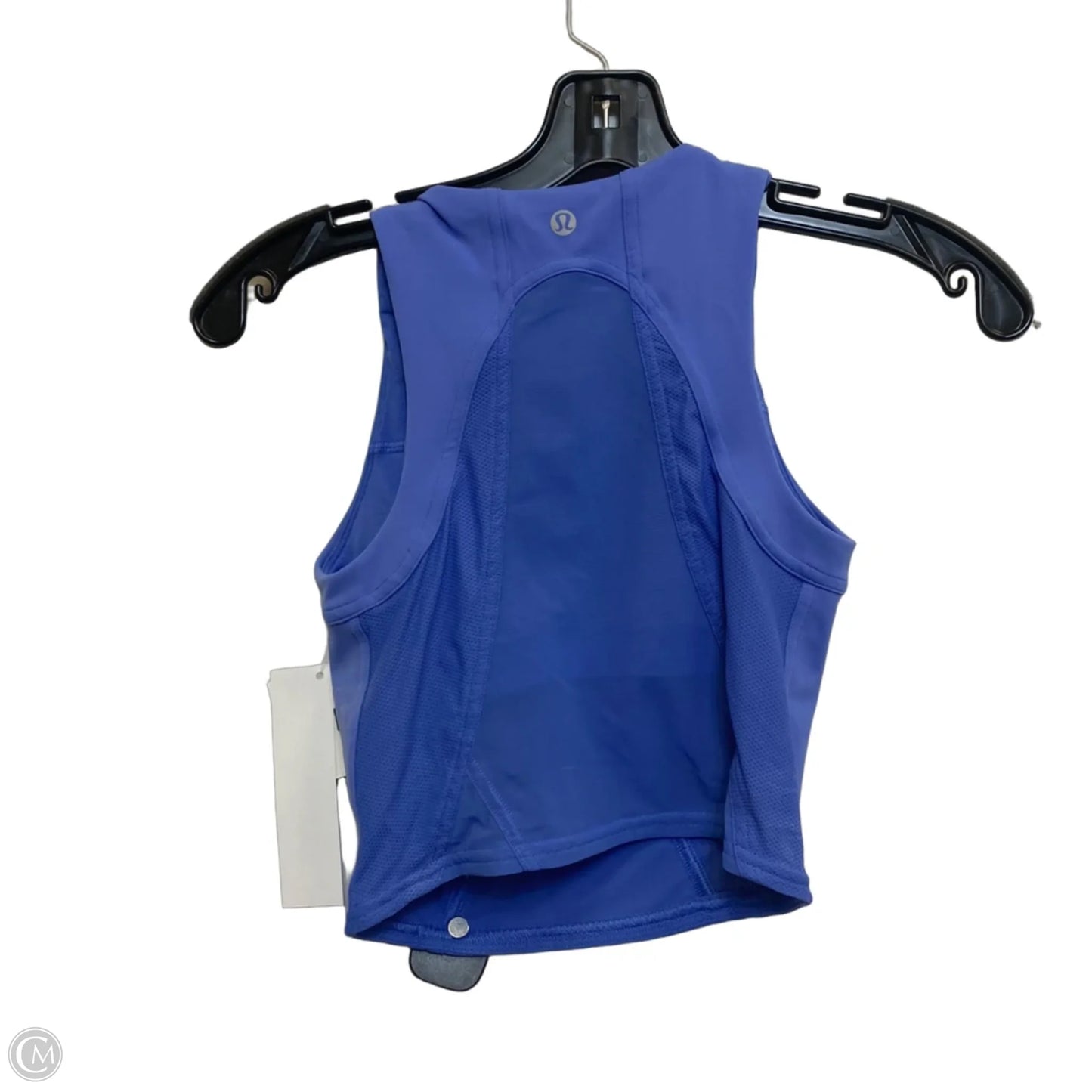 Athletic Tank Top Designer By Lululemon In Blue, Size: S