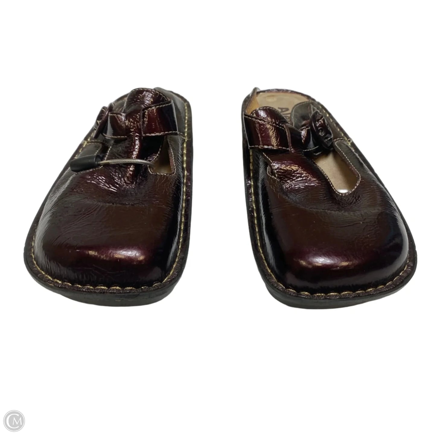 Shoes Flats By Alegria In Maroon, Size: 9