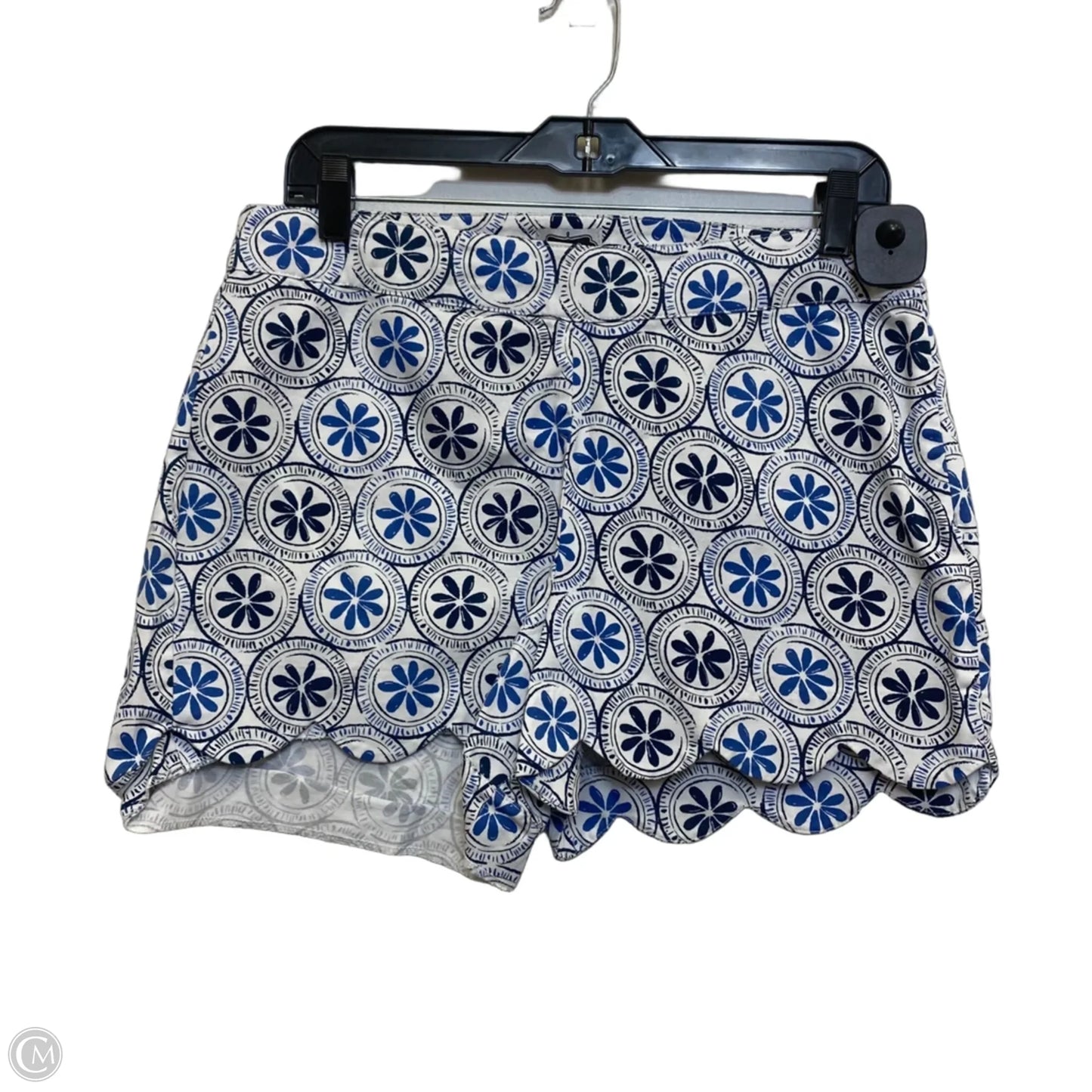 Shorts By Mudpie In Blue & White, Size: M