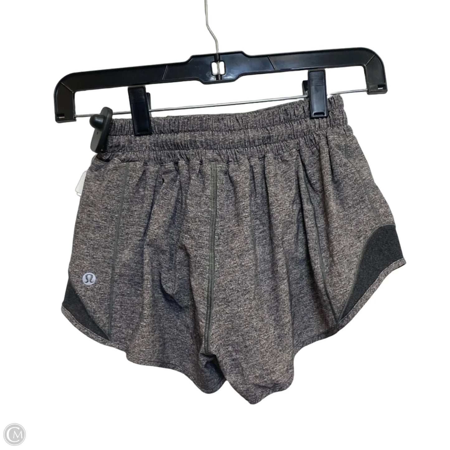 Athletic Shorts Designer By Lululemon In Grey, Size: 2