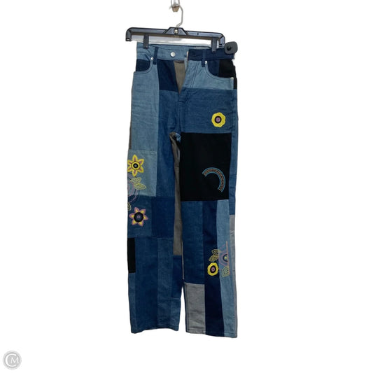 Jeans Straight By Bdg In Blue Denim, Size: 0
