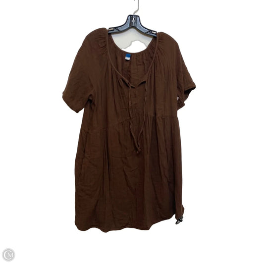 Dress Casual Short By Old Navy In Brown, Size: L