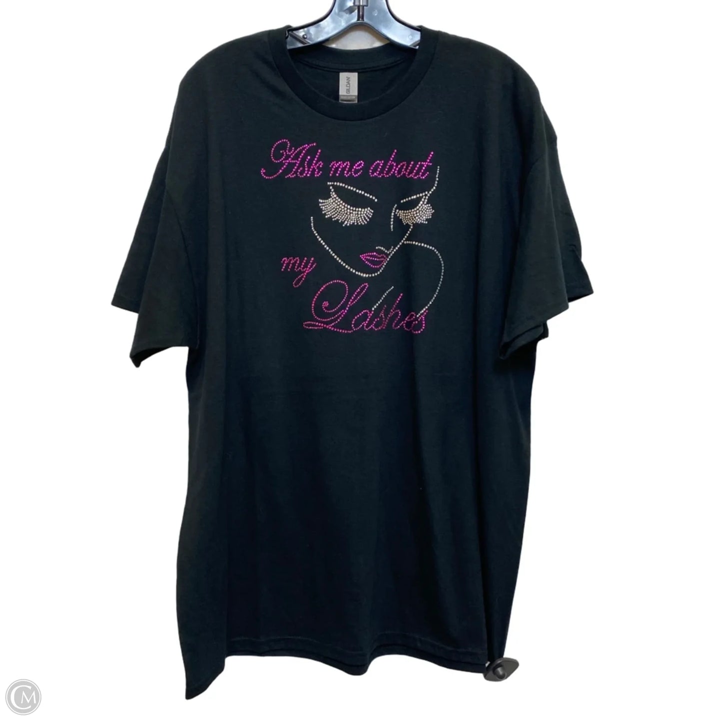 Top Short Sleeve Basic By Gildan In Black, Size: Xl