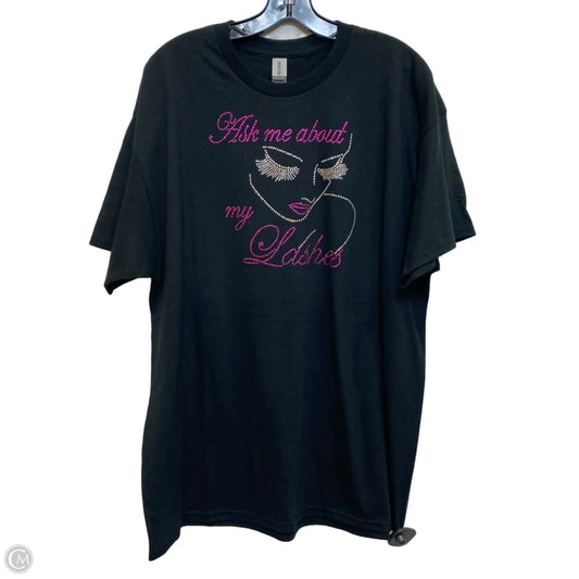 Top Short Sleeve Basic By Gildan In Black, Size: Xl