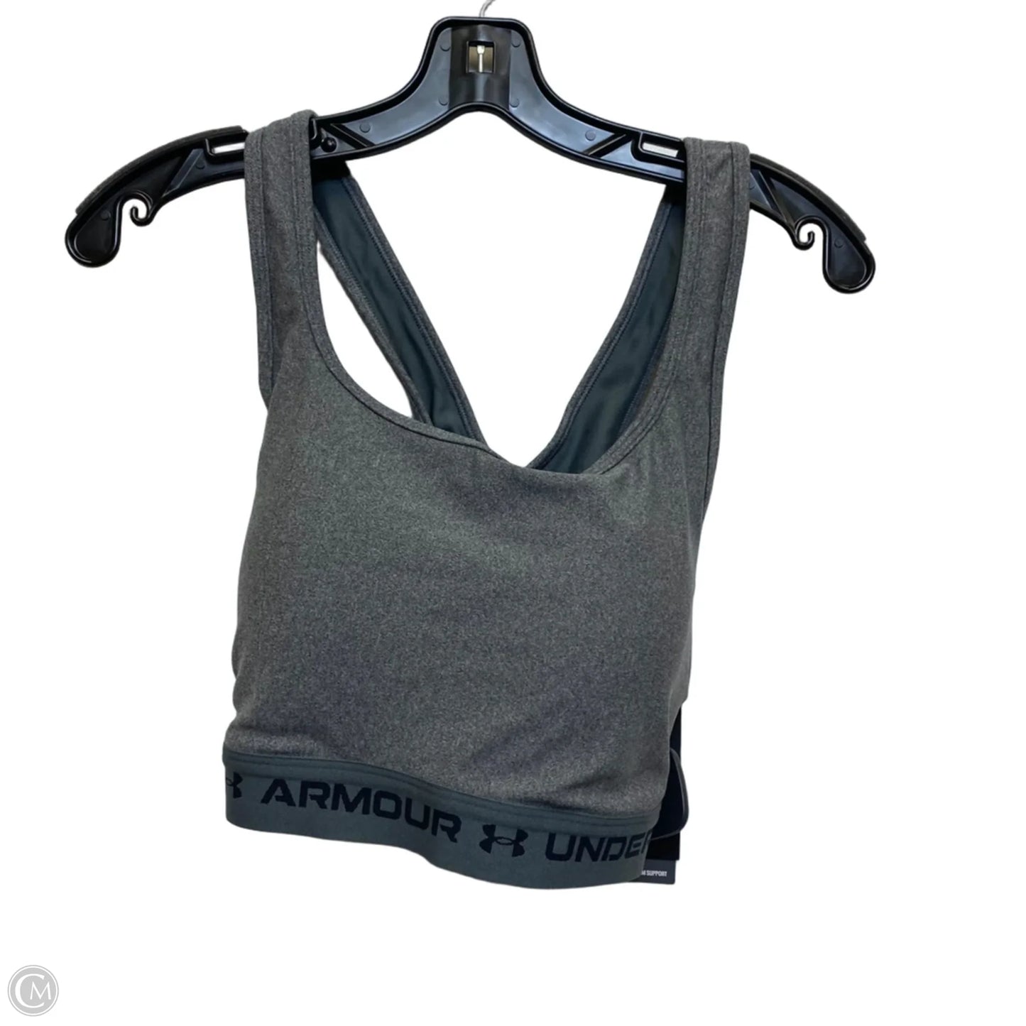 Athletic Bra By Under Armour In Grey, Size: 1x