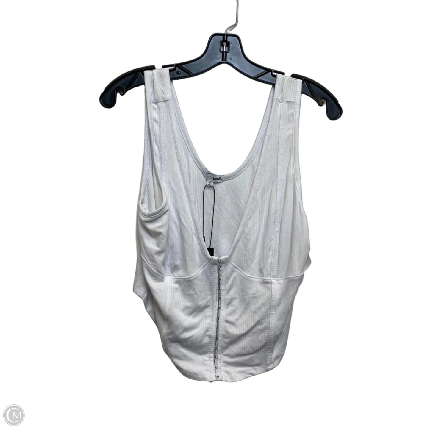 Top Sleeveless By Fashion Nova In White, Size: 3x