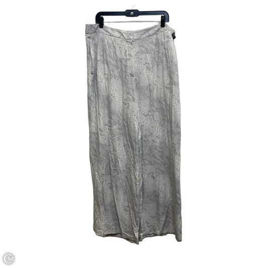 Pants Wide Leg By Worthington In Grey, Size: Xxl