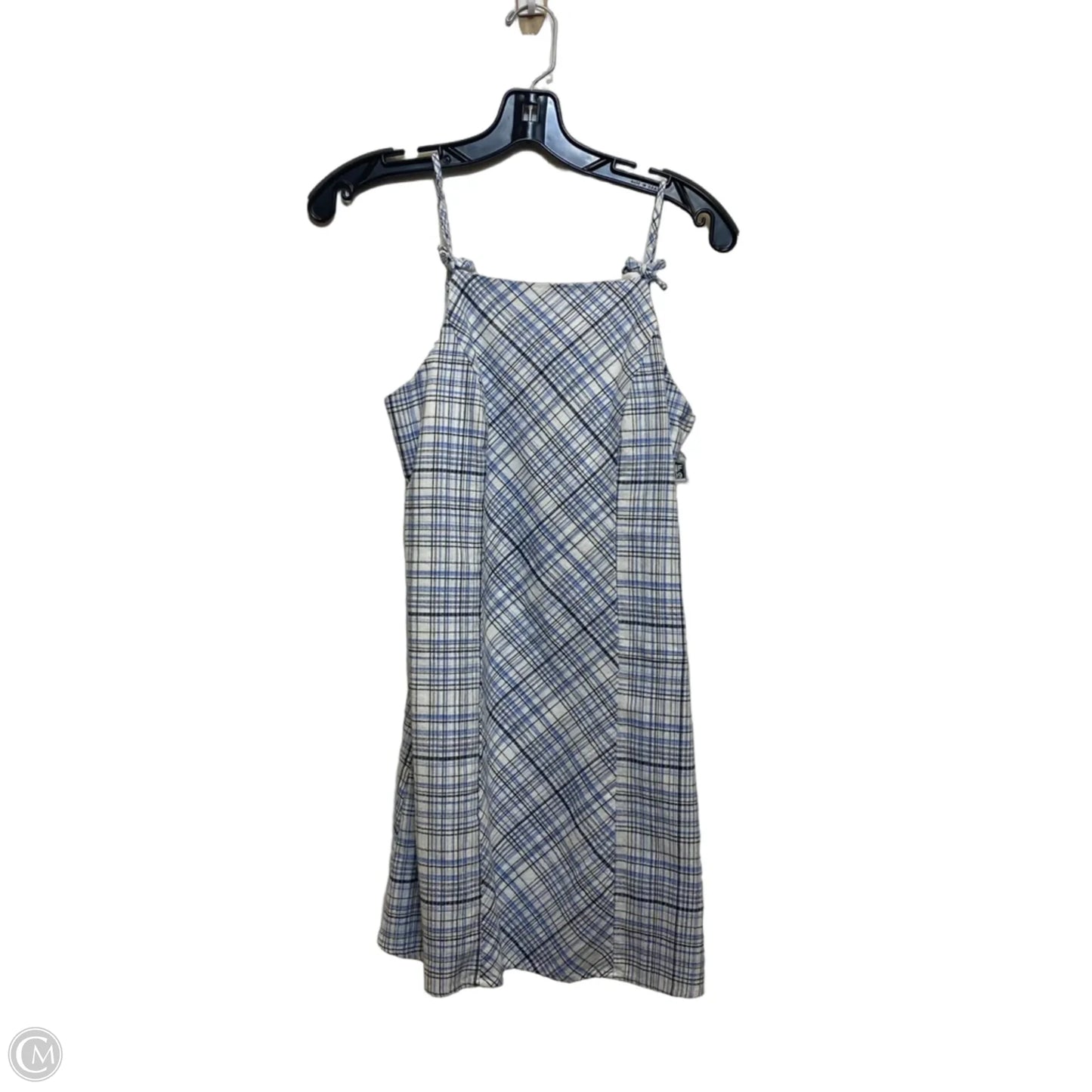 Dress Casual Short By Francesca’s In Blue & White, Size: S