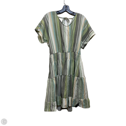 Dress Casual Short By Oddi In Green, Size: 1x