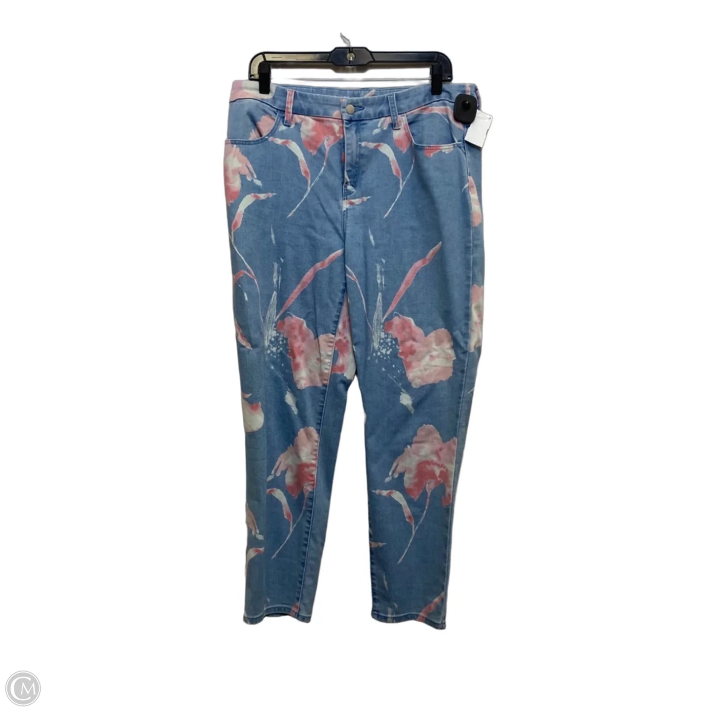 Jeans Skinny By Chicos In Blue Denim, Size: 12