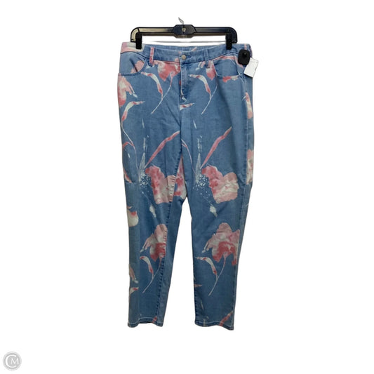 Jeans Skinny By Chicos In Blue Denim, Size: 12
