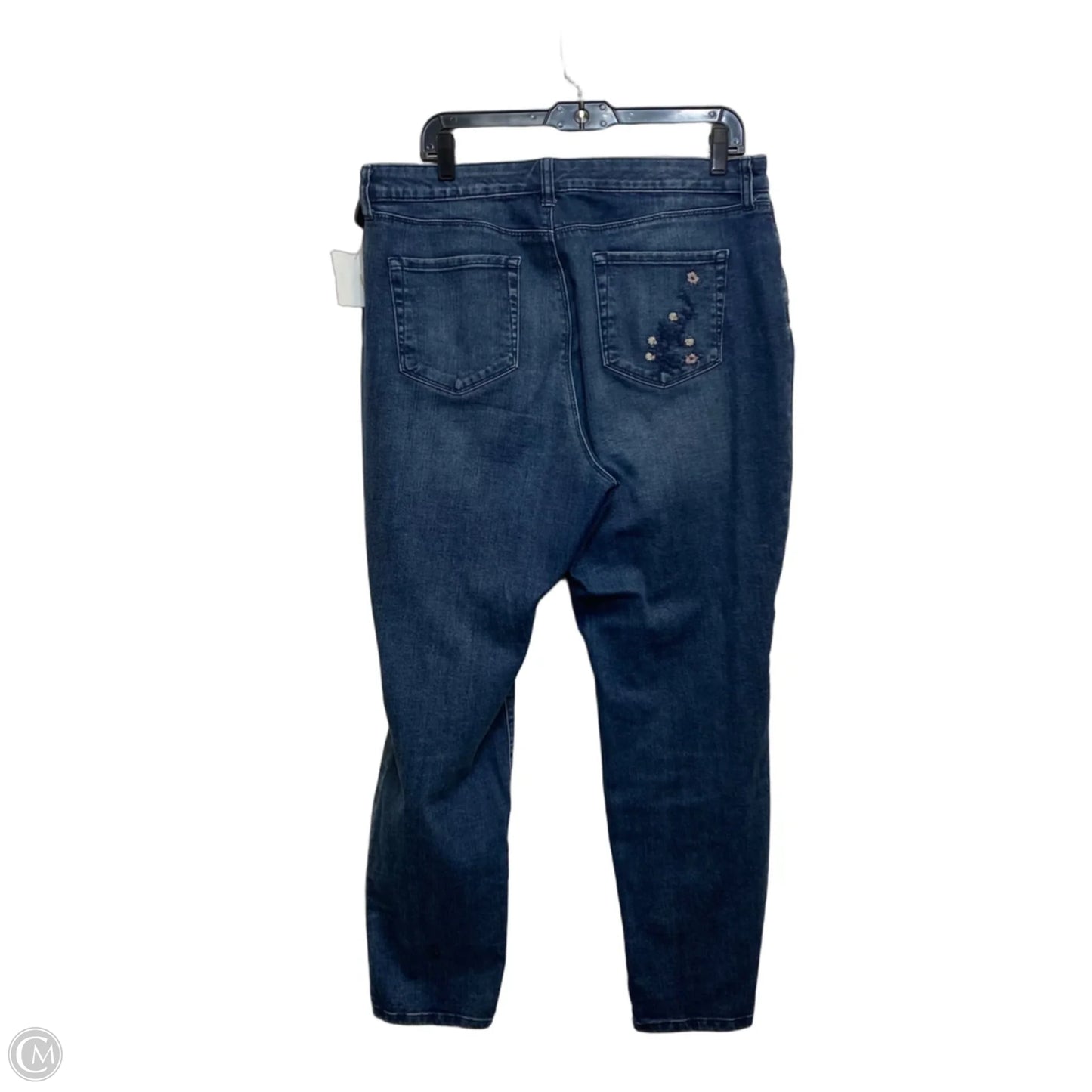 Jeans Skinny By Style And Co Collection Women In Blue Denim, Size: 14