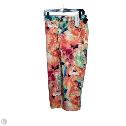 Pants Cropped By Chicos In Multi-colored, Size: 12