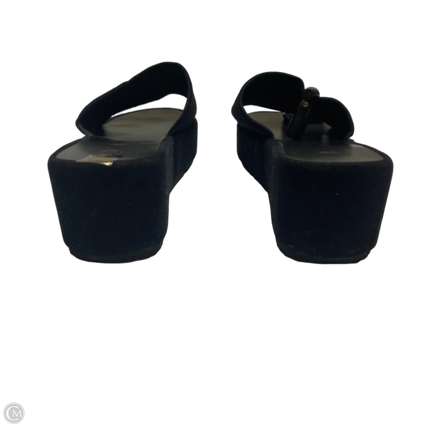Sandals Heels Platform By Cmf In Black, Size: 11.5