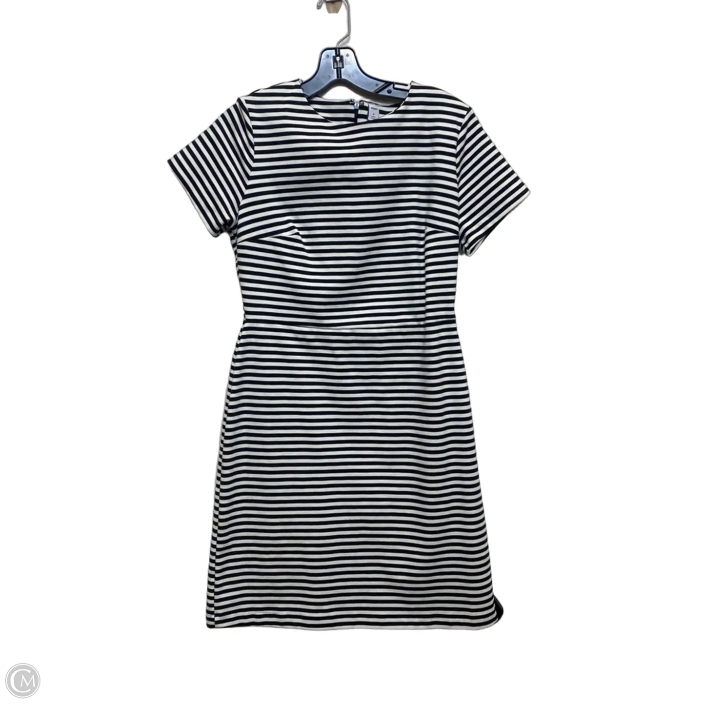 Dress Casual Midi By Old Navy In Black & White, Size: M