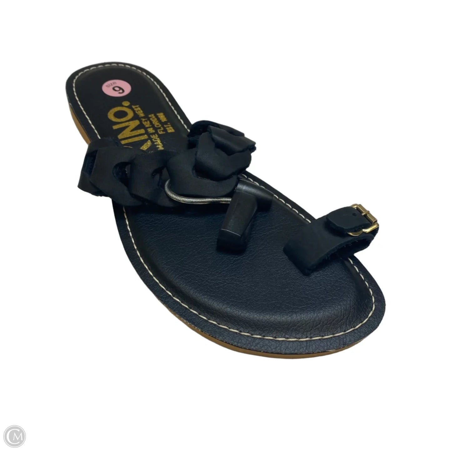 Sandals Flats By Kino In Black, Size: 9