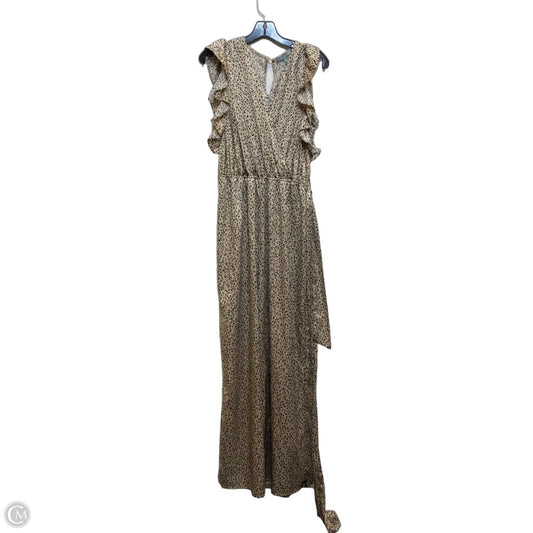 Jumpsuit By Good Luck Gem In Animal Print, Size: M