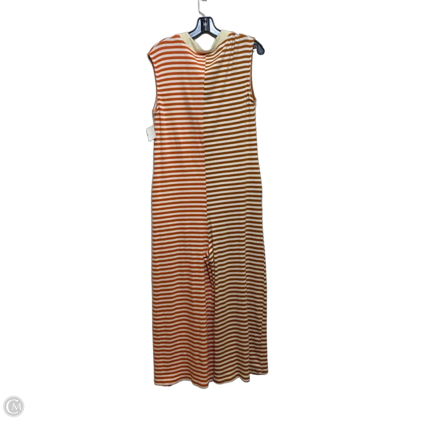 Jumpsuit By Cmf In Brown & Orange, Size: M