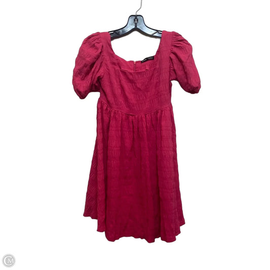 Dress Casual Short By Shein In Pink, Size: Xs