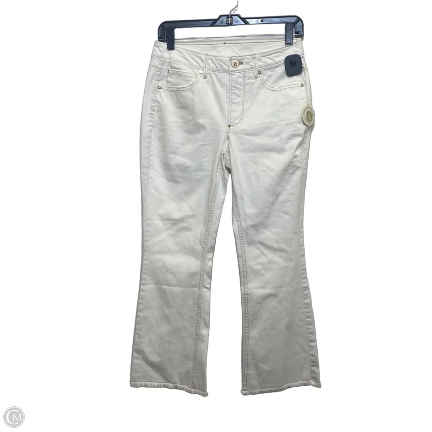 Jeans Designer By Spartina In Cream, Size: 4