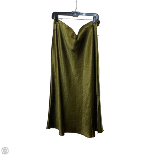 Skirt Midi By Calligraphie In Green, Size: L