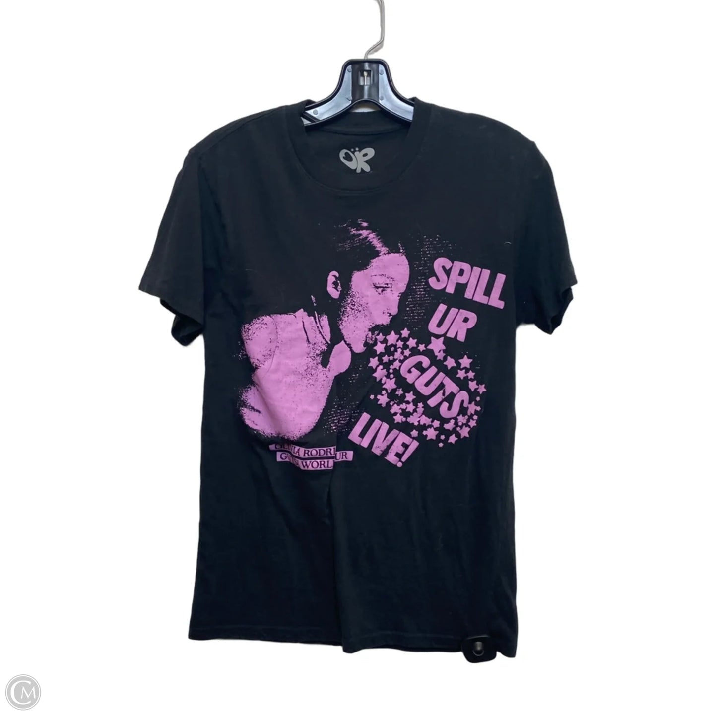 Top Short Sleeve By Olivia Rodrigo In Black, Size: S