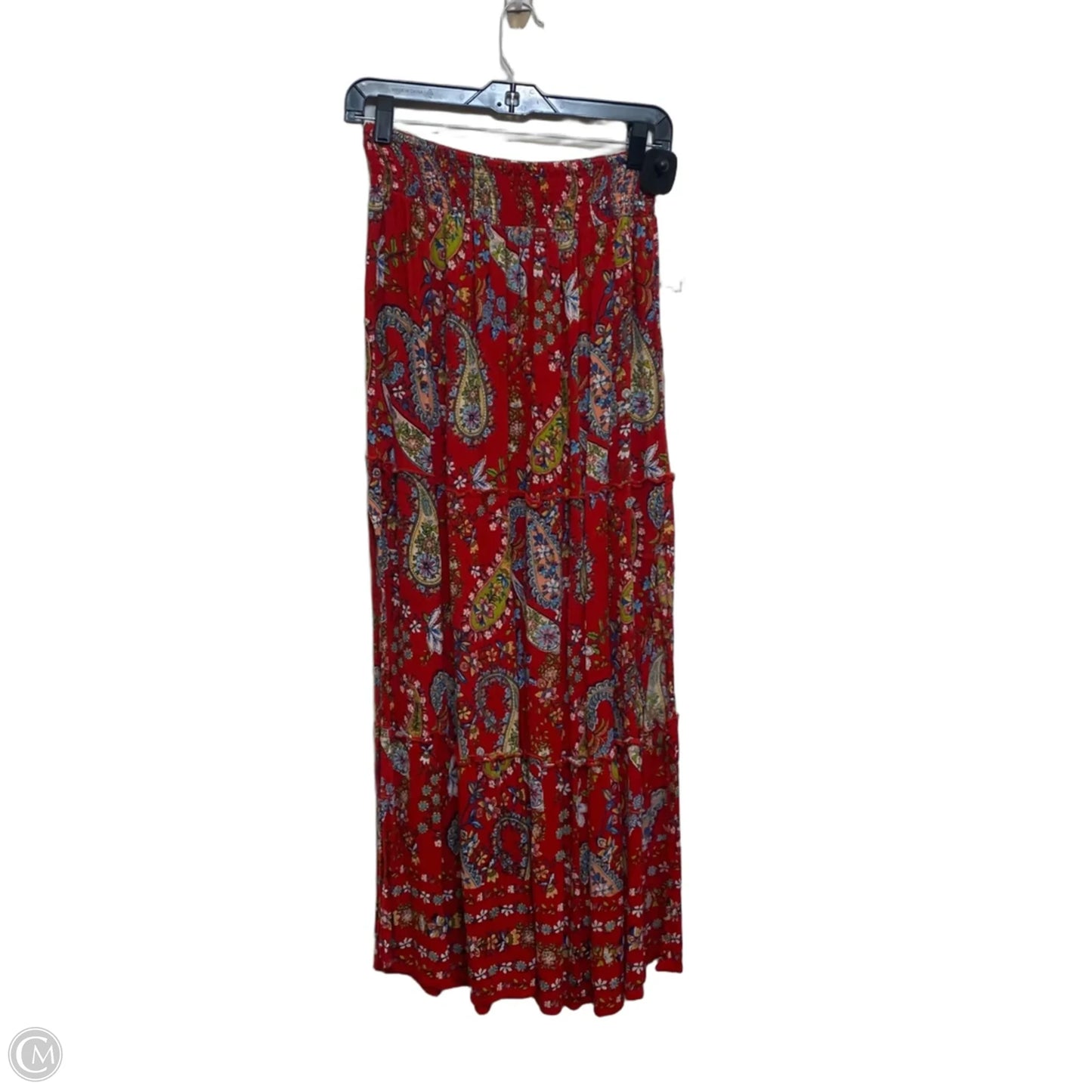 Skirt Maxi By Bila In Red, Size: S