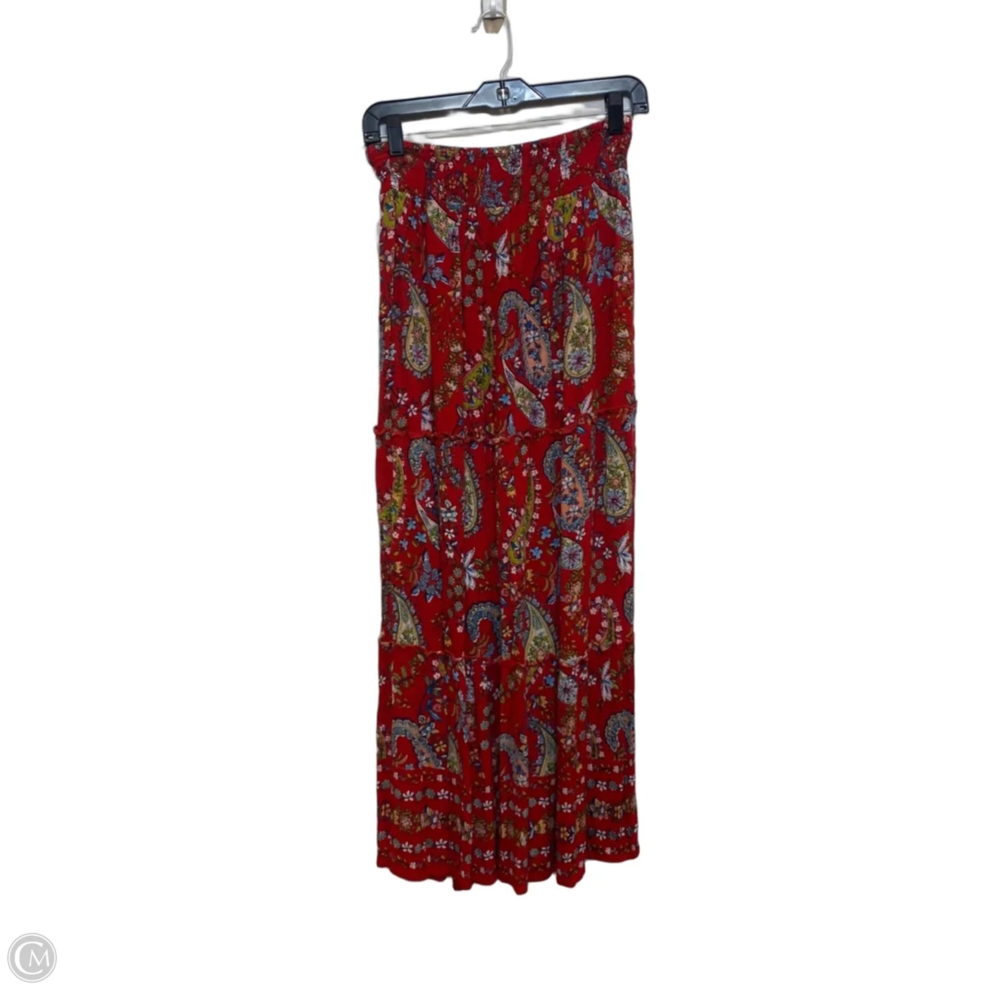 Skirt Maxi By Bila In Red, Size: S