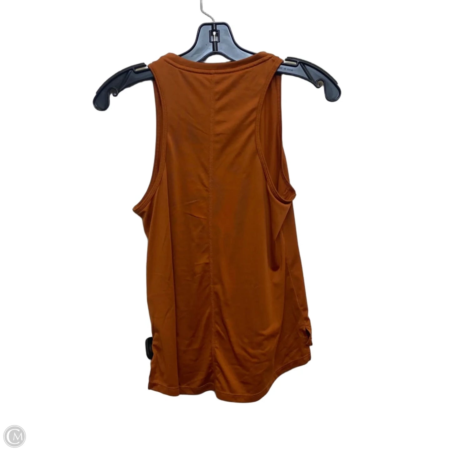 Athletic Tank Top By Nike Apparel In Orange, Size: Xs