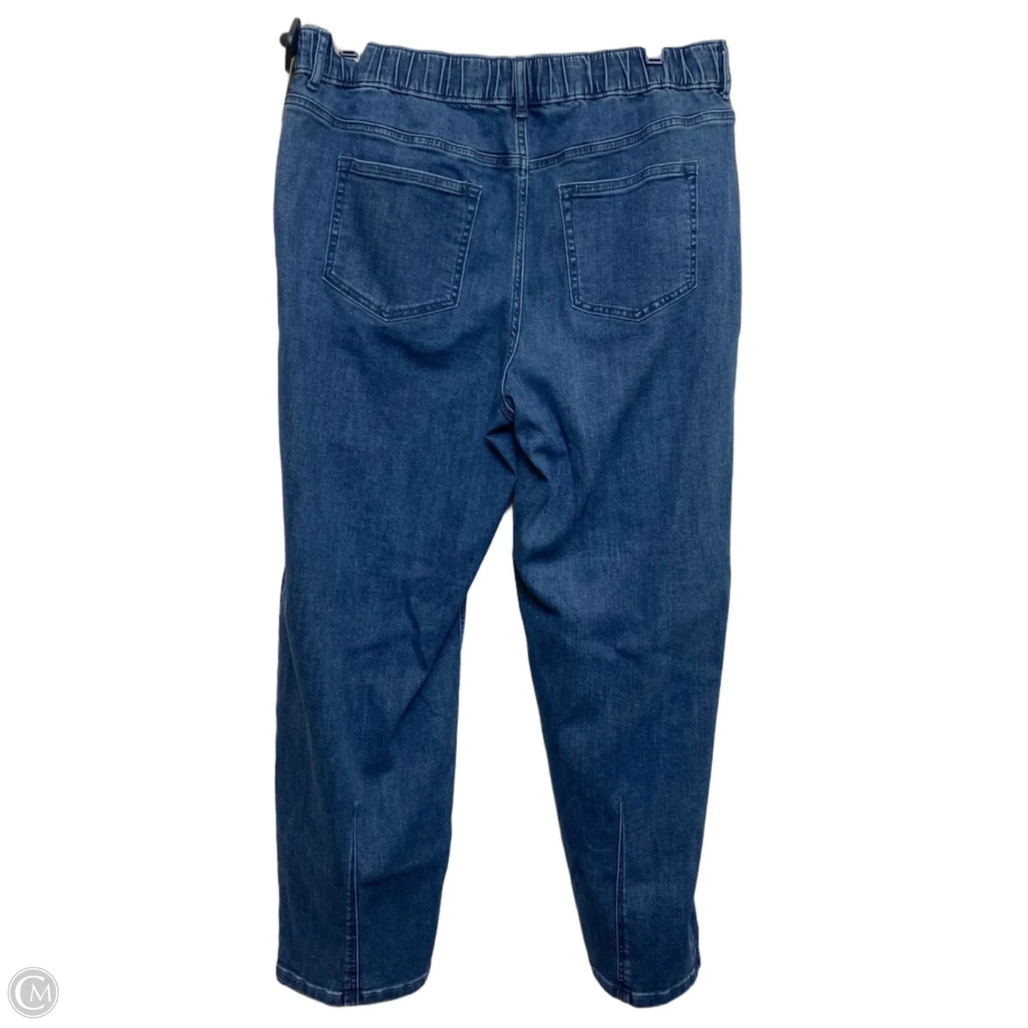 Jeans Boyfriend By Logo In Blue Denim, Size: 12